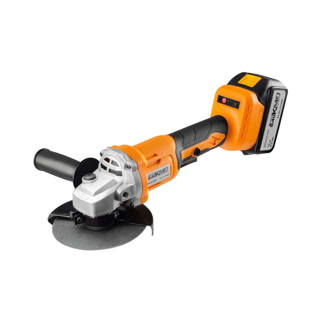Baukraft Polizor unghiular BL ø125mm 18V 4Ah BK-BAG69 Set
