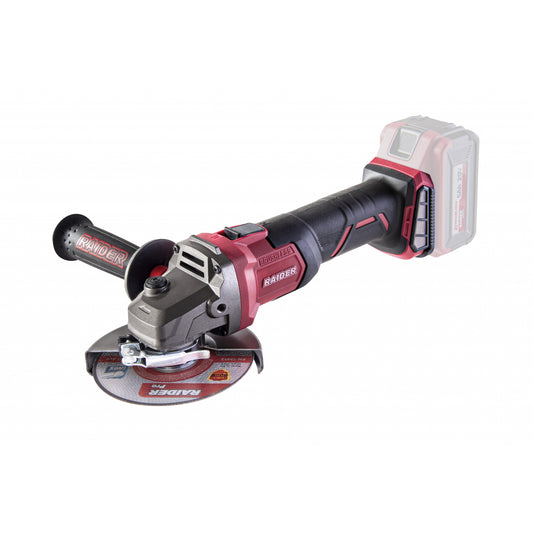 Raider Industrial Polizor Unghiular cu acumulator 20V 125mm RDI-AGB61 SOLO