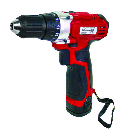 Raider Pro Masina de gaurit si insurubat 12V 1.3Ah 25Nm RDP-CDL03L