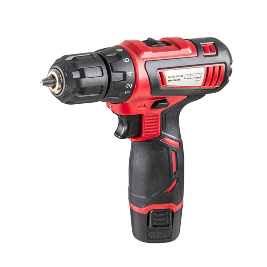 Raider Masina de gaurit si insurubat 12V 2x1.5Ah 20Nm RD-CDL09L