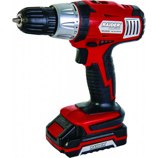 Raider Masina de gaurit si insurubat 18V 1.5Ah 26Nm RD-CDL25
