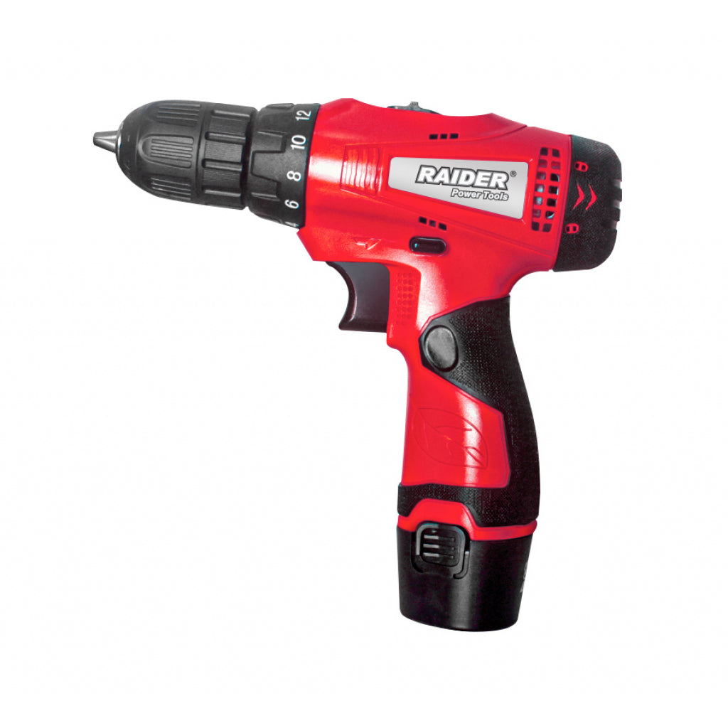 Raider Masina de gaurit si insurubat 12V 1.5Ah 24Nm RD-CDL33