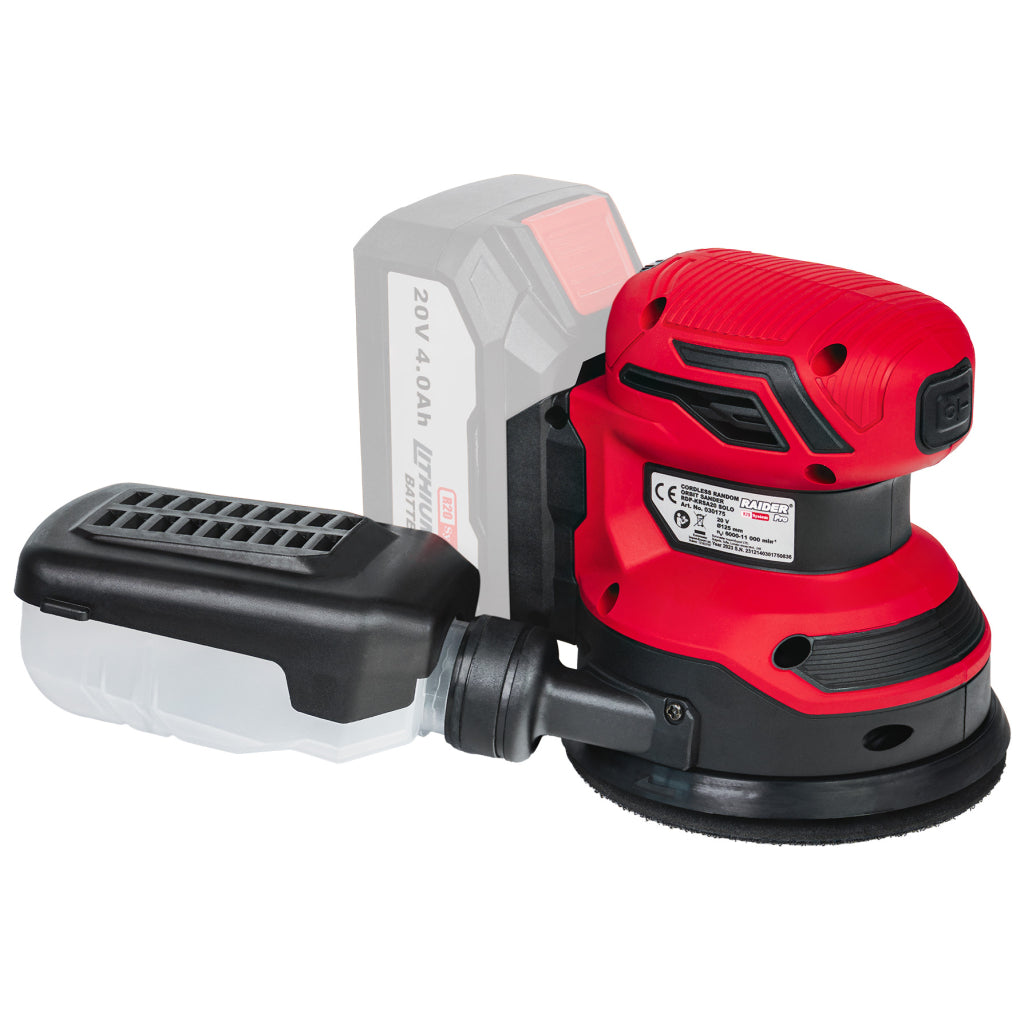 Raider R20 Slefuitor orbital 20V Ø125mm vit. var. SOLO RDP-KRSA20