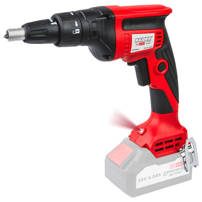 Raider R20 Surubelnita electrica gips-carton 20V SOLO RD-BDS20 - R20 - O baterie, multe posibilitati!