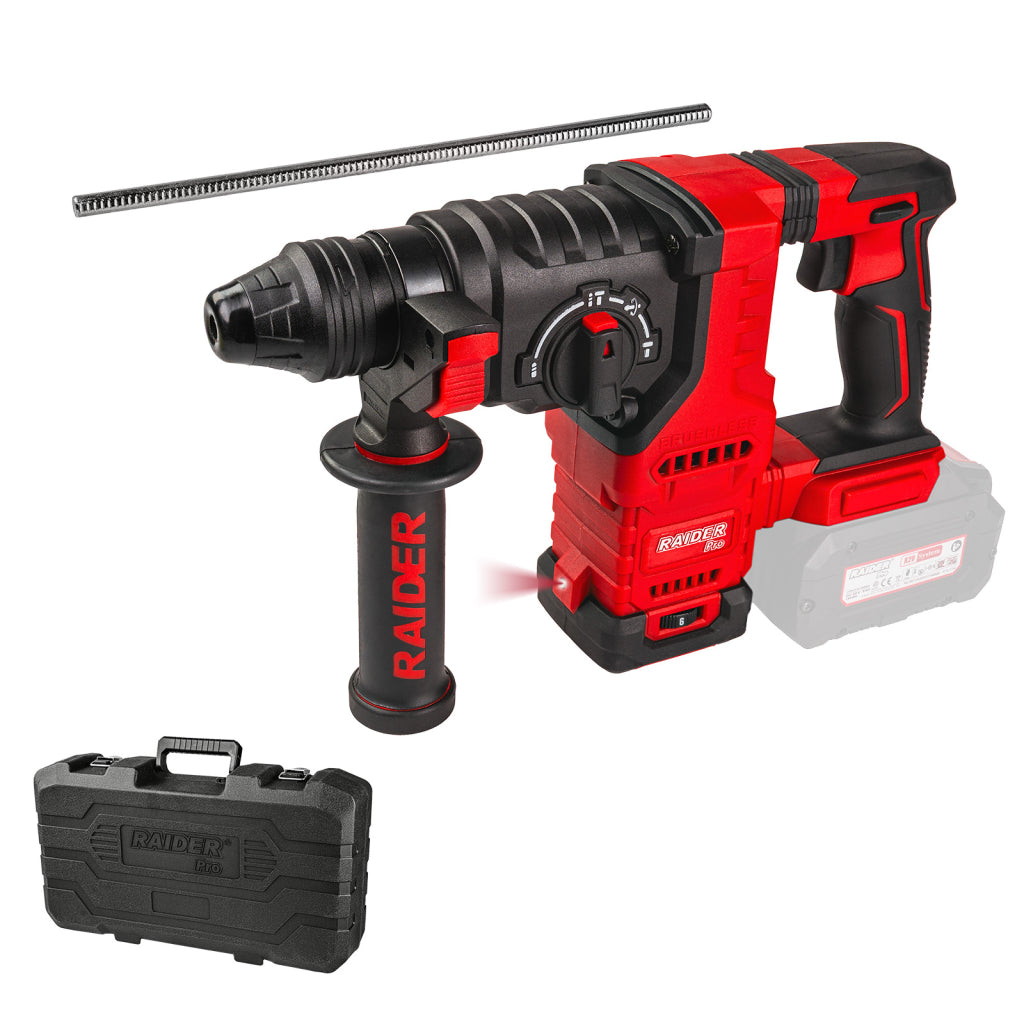 Raider R20 Ciocan rotopercutor SDS 20V SOLO 3J RDP-BBRH20