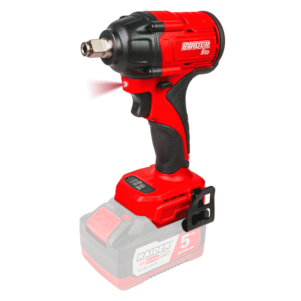 Raider R20 Masina insurubat cu impact 20V 1/2" 350Nm SOLO RDP-S35BBIW20
