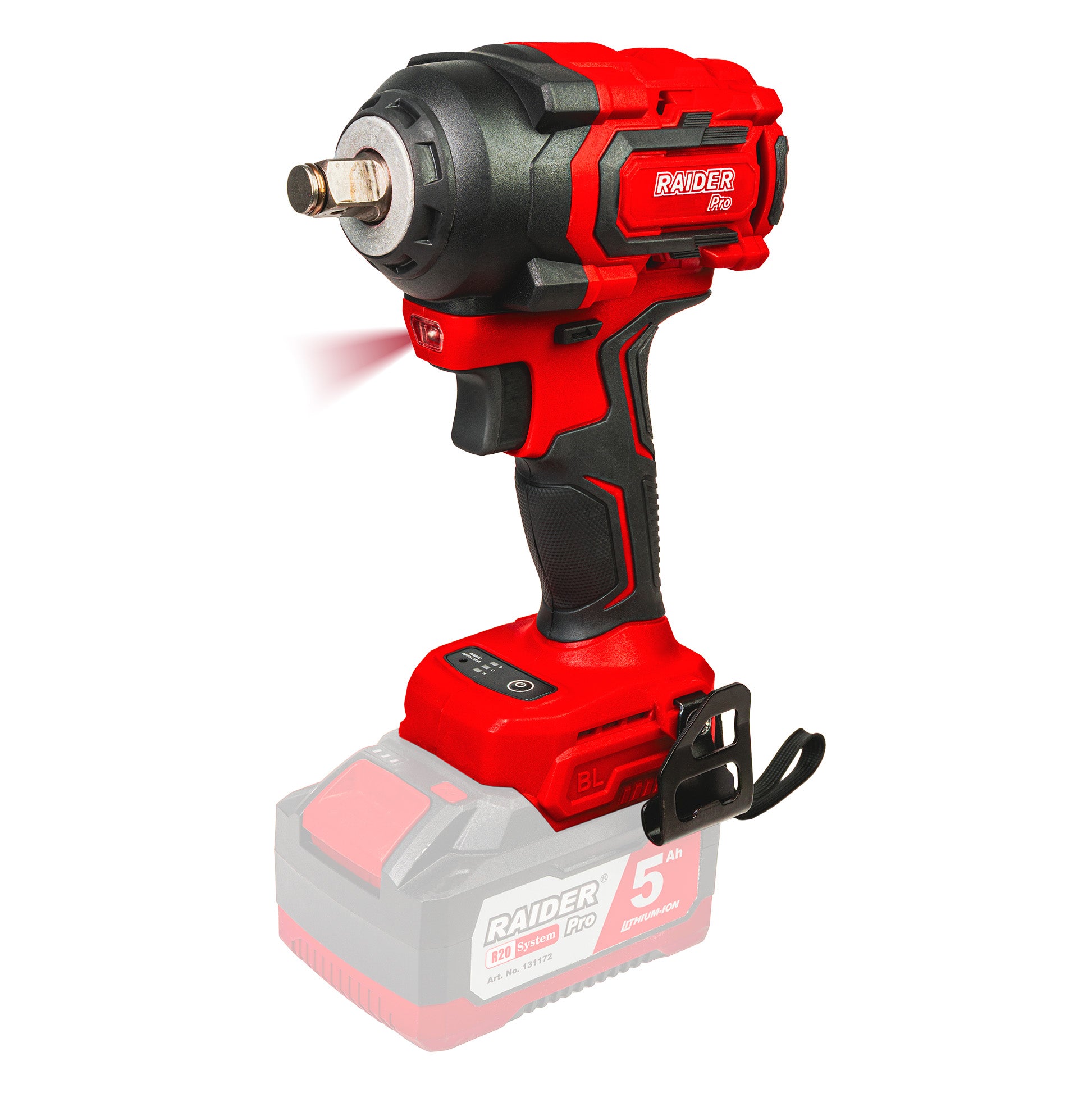 Raider R20 Masina insurubat cu impact 20V 1/2" 500Nm SOLO RDP-55BBIW20