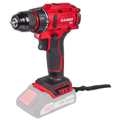 Raider R20 Masina de gaurit cu percutie 20V SOLO 50Nm RDP-PBCDI20 - R20 - O baterie, multe posibilitati!