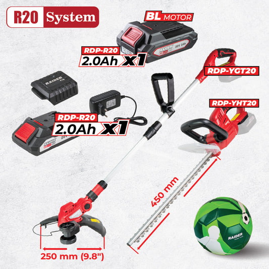 Raider Pro R20 Set 2 unelte 2x2Ah + 2 RDP-BXS7