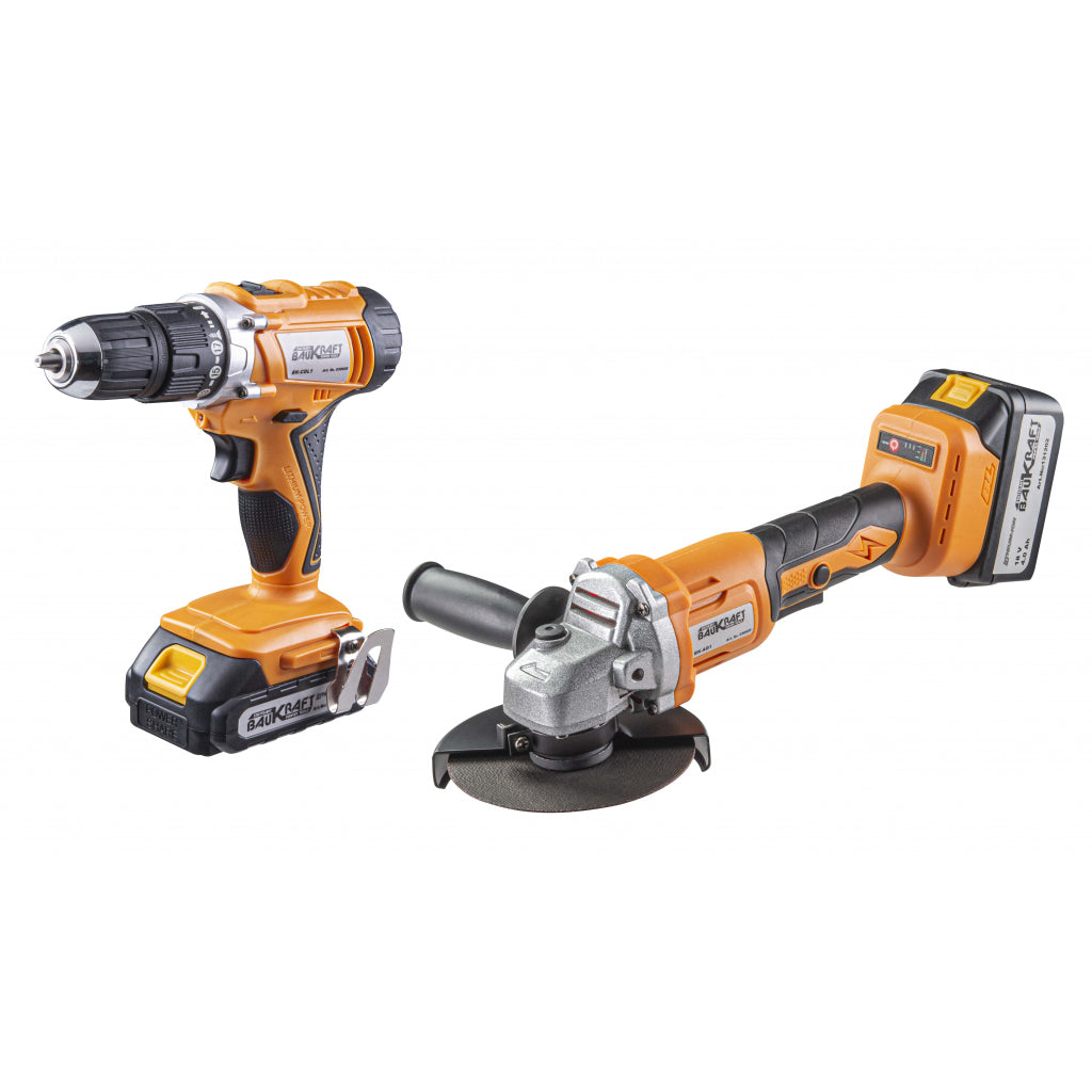 Baukraft Polizor ungh. si mas. gaurit cu percutie 18V BK-AGCDL1