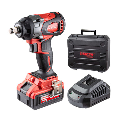 Raider Industrial Masina insurubat cu impact 20V x 4.0Ah 480Nm ½" RDI-IBW04