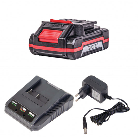 Raider R18 Set incarcator si acumulator 18V x 2.0Ah RD