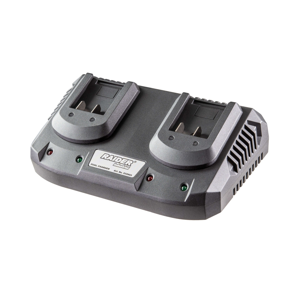 Raider Industrial Incarcator 20V x 4.0A dual RDI