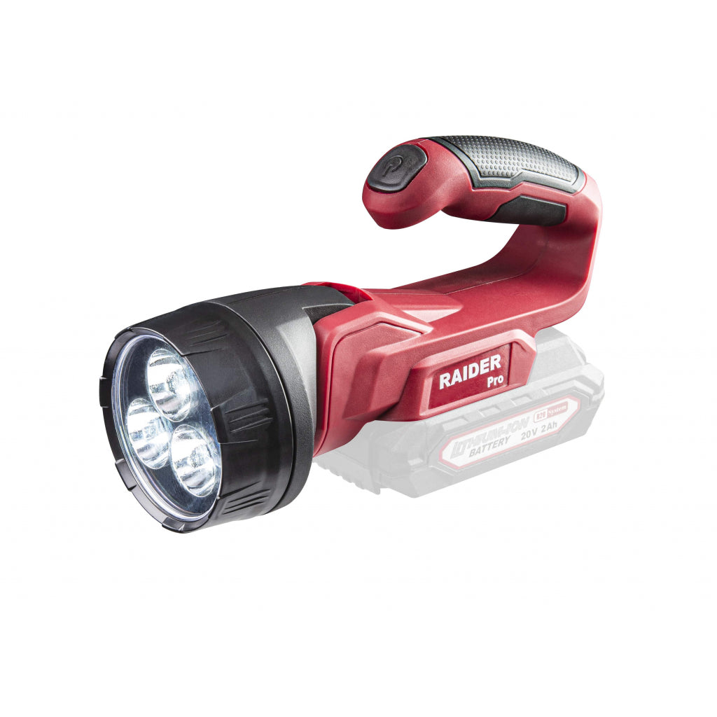 Raider R20 Lanterna si lampa de lucru 20V 3 LED 260lm SOLO RDP-SCLWL20