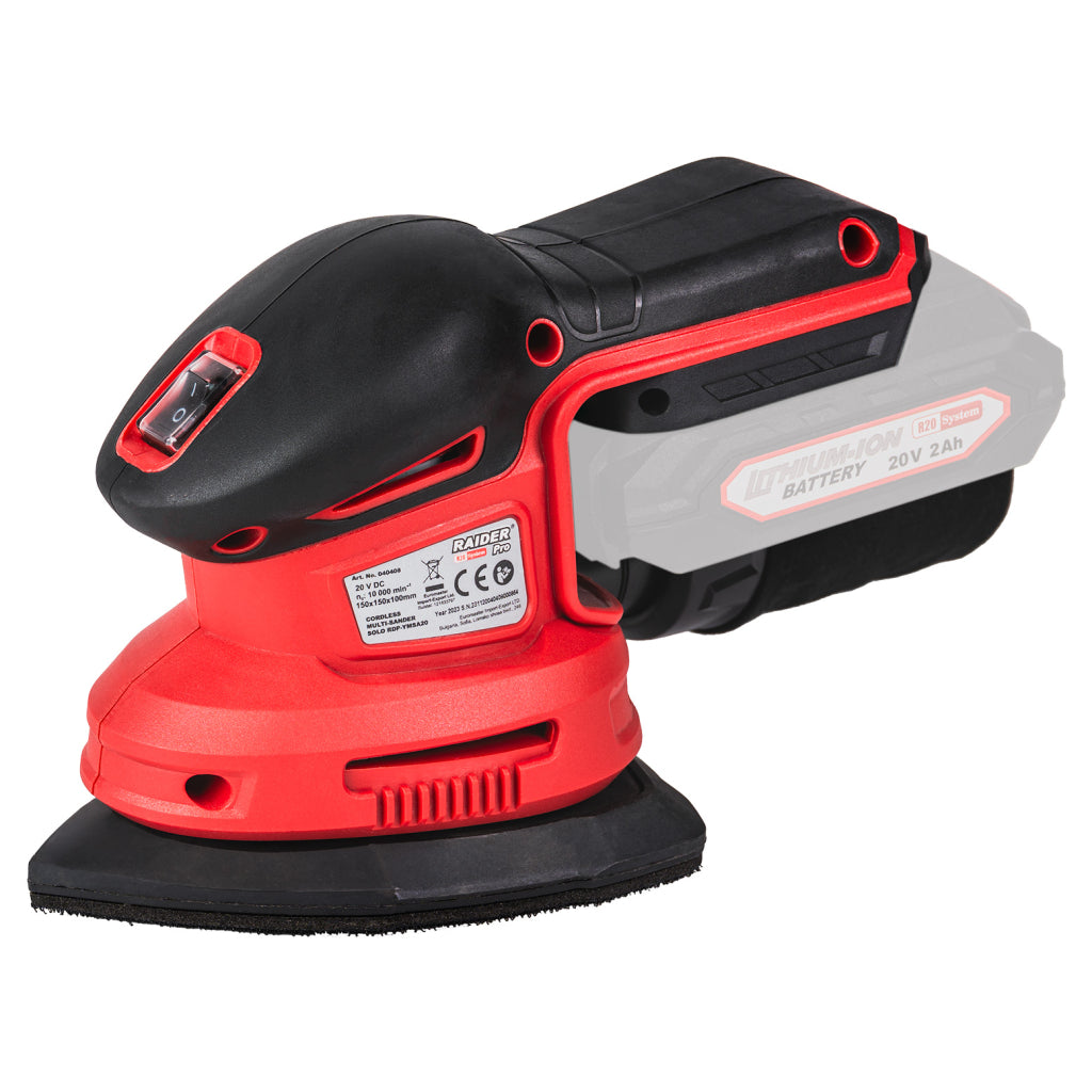 Raider R20 Slefuitor multifunctional 20V 148x101 SOLO RDP-YMSA20