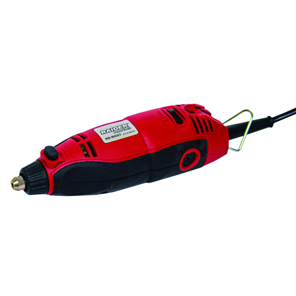 Raider Set mini polizor drept 160W 40 accesorii RD-MG07
