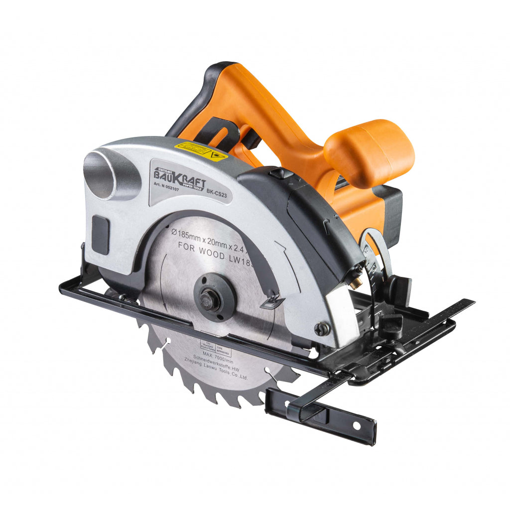 Baukraft Fierastrau circular 185mm 1200W BK-CS23