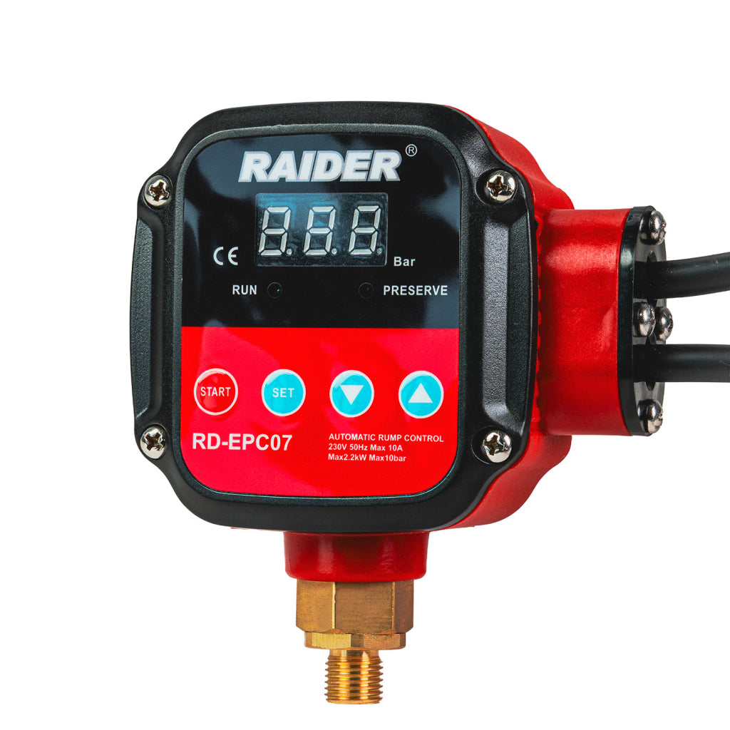 Raider Presostat electronic 2.2kW ¼" 80°C Digital RD-EPC07