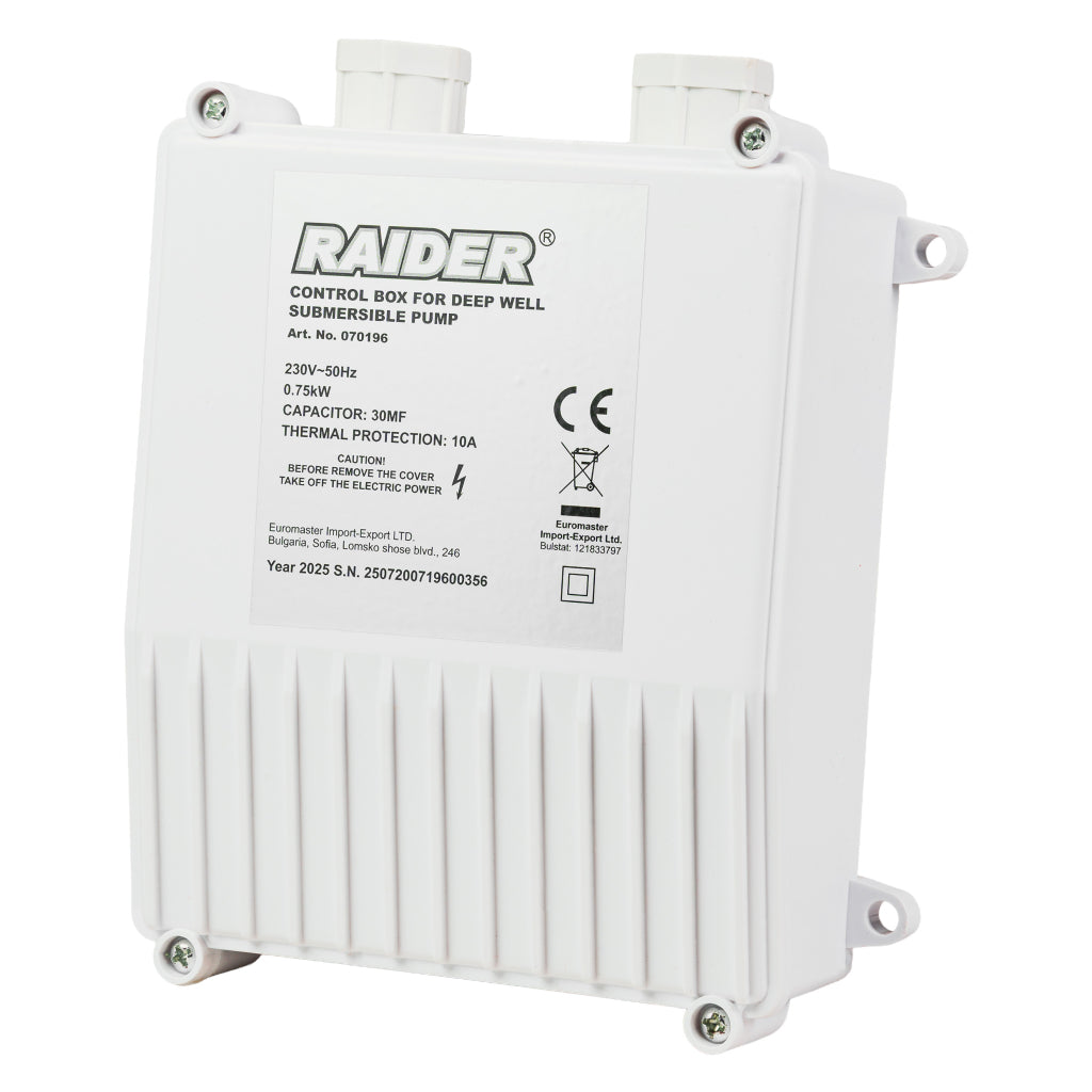 Raider Panou de comanda pentru pompa de adancime 0.75 kW RD