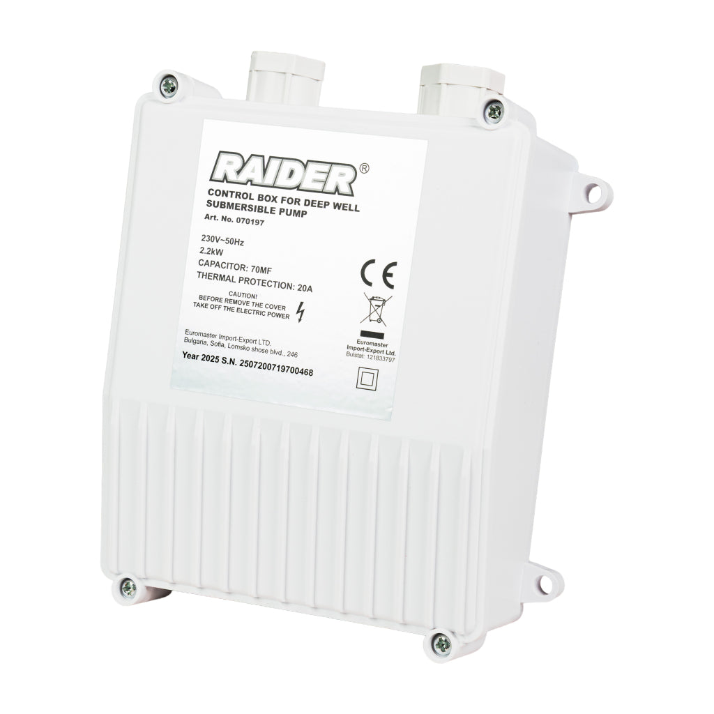 Raider Panou de comanda pentru pompa de adancime 2.2 kW RD