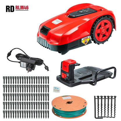Raider Robot de tuns gazon BL 160mm 20V 2Ah APP 500m2 RD-RLM46