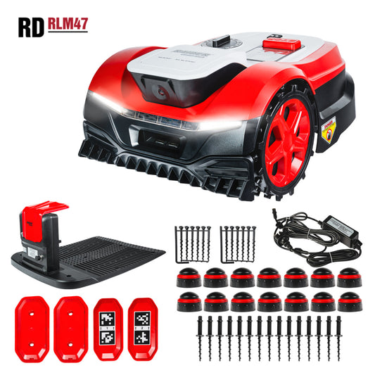 Raider Robot de tuns gazon BL CAM 22cm 20V 4Ah Wi-Fi RD-RLM47
