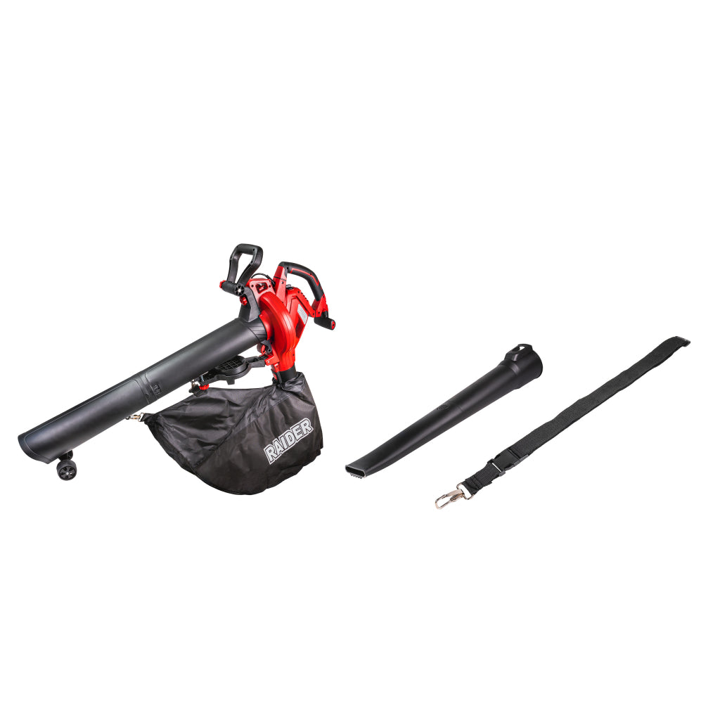 Raider Suflanta frunze cu aspirare si tocator 3000W RD-EBV05
