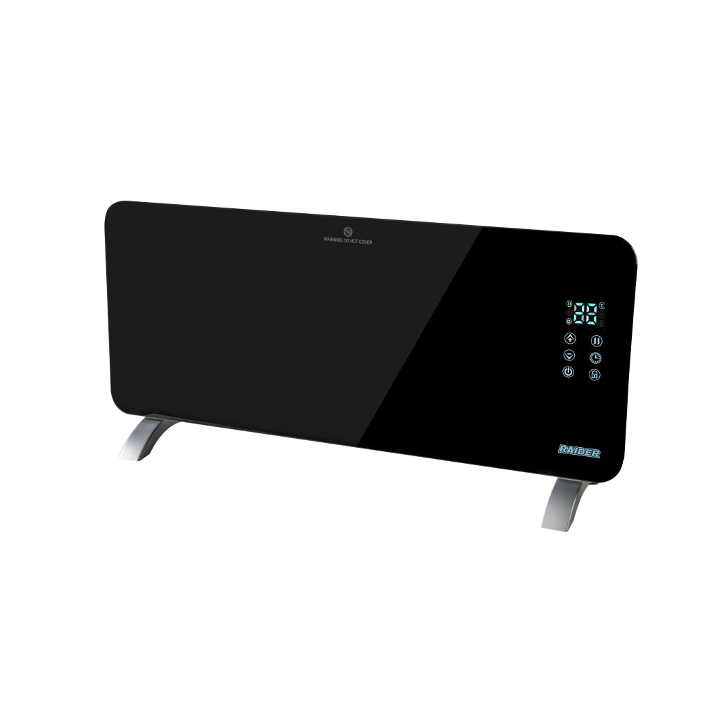Raider Panou Incalzitor 2kW sticla neagra LED Wi-Fi RD-PH04