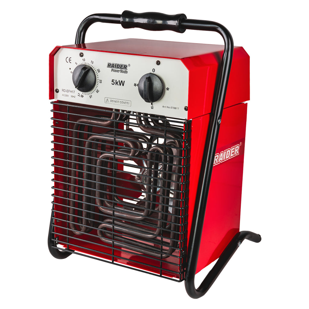 Raider Aeroterma electrica 5kW 230V cu stand RD-EFH17