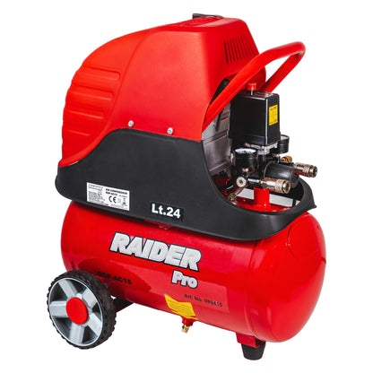 Raider Pro Compresor 2cp 24l RDP-AC15