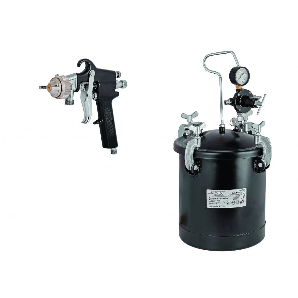 Raider Pistol de vopsit cu rezervor 10L RD-PT02