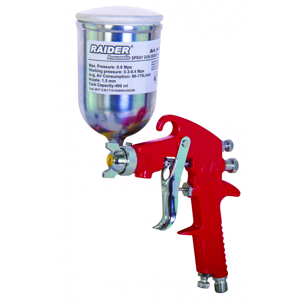 Raider Pistol de vopsit ø1.5mm 400ml RD-SG12
