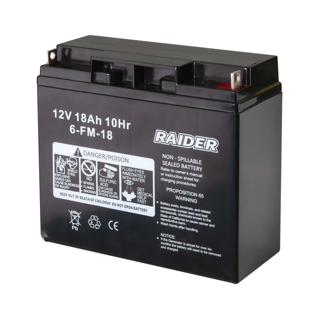 Raider Accessories Baterie 12V 18.0Ah pentru generator RD-GG04 GG12