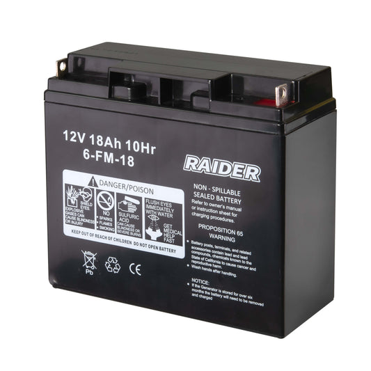 Raider Accessories Baterie 12V 18.0Ah pentru generator RD-GG04 GG12