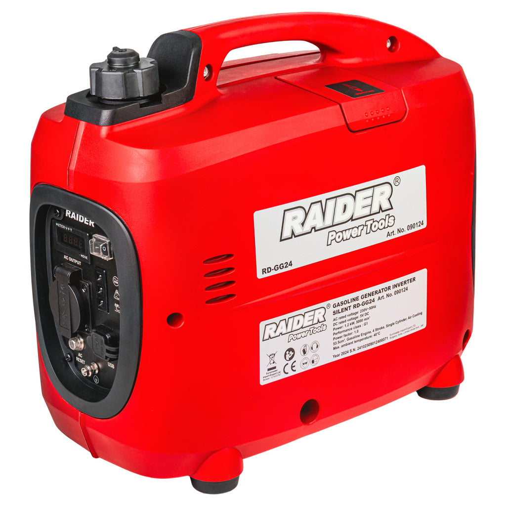 Raider Generator pe benzina 1.2kW Inverter RD-GG24
