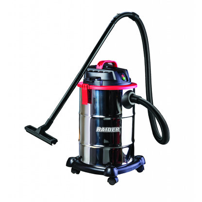 Raider Aspirator umed/uscat 1200W 30L inox RD-WC07