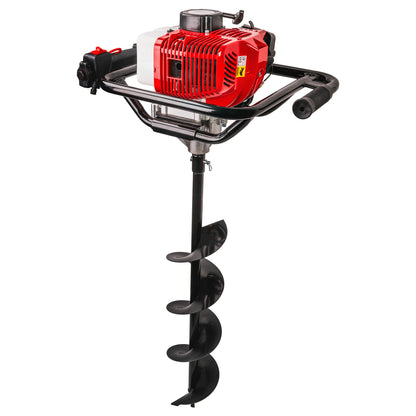 Raider Motoburghiu 2.4cp cu burghiu 820X150mm inclus RD-EA03
