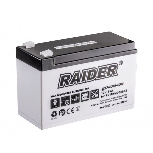 Raider Acumulator Li-ion 12Vx 8.0Ah RD-BKMD03&04