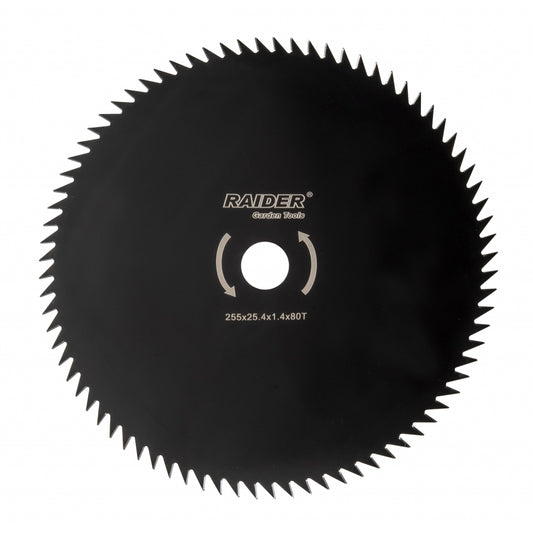 Raider Accessories Lama pentru motocoasa ø255x25.4mm 80T