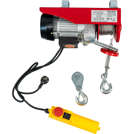 Raider Macara electrica 250kg 510W RD-EH01