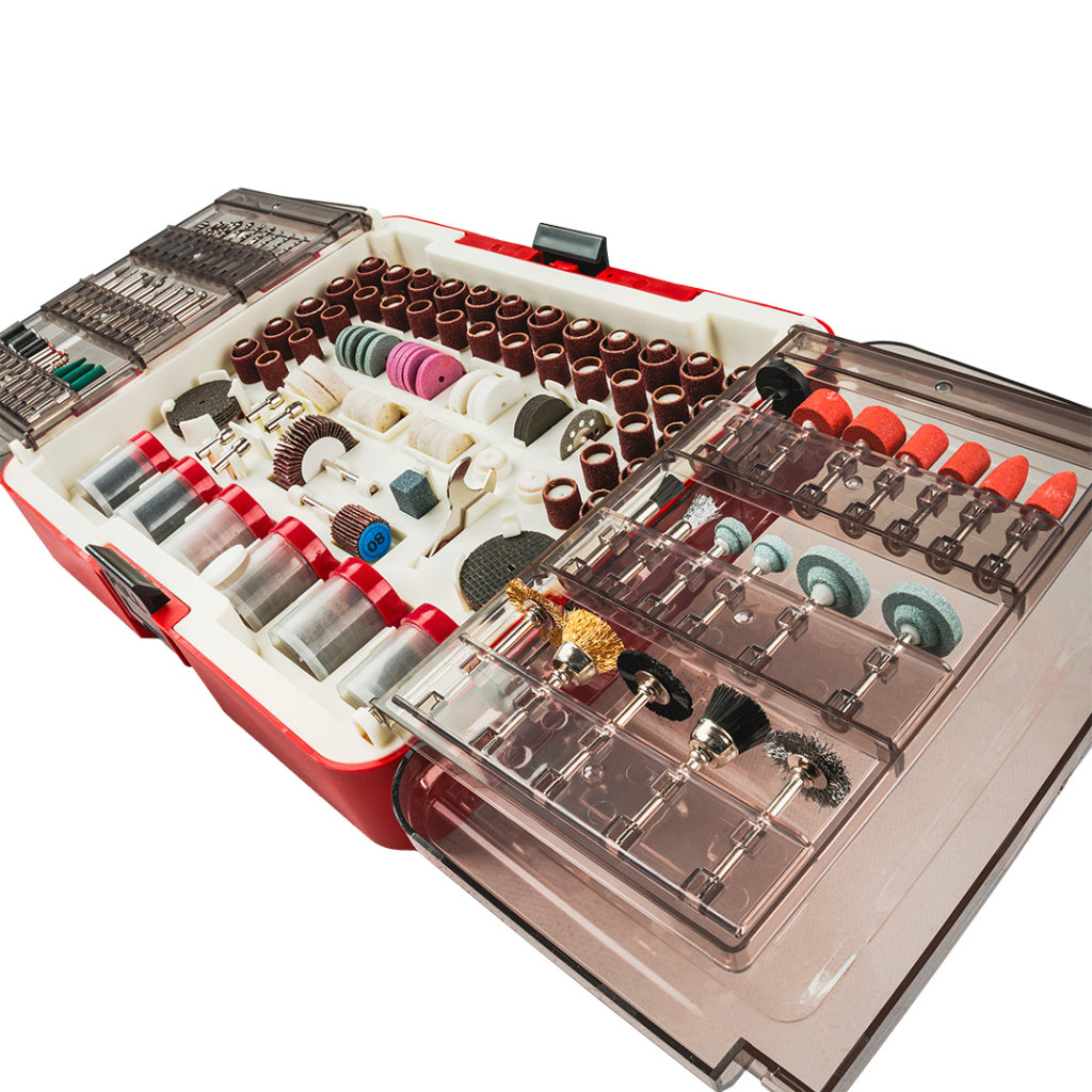 Raider Accessories Set 418 accesorii pentru mini polizor drept