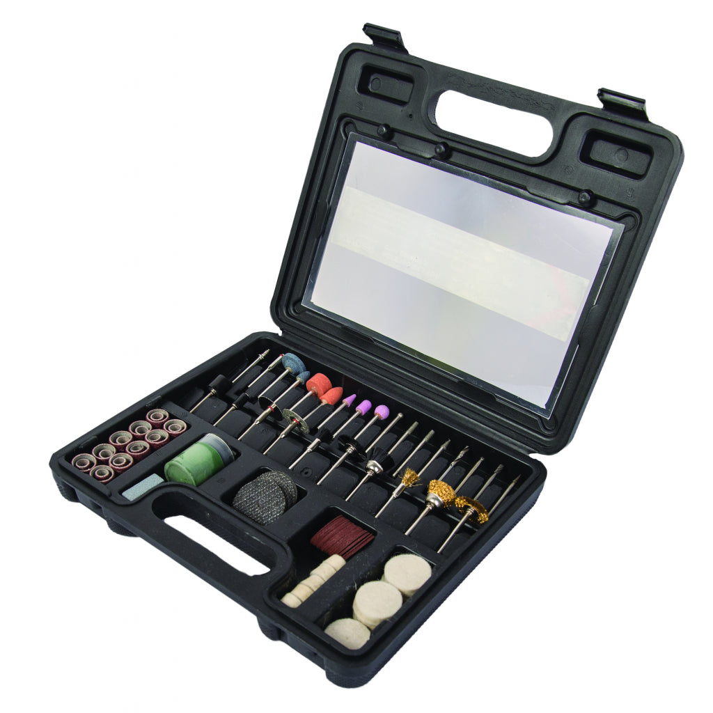 Raider Accessories Set 100 accesorii pentru mini polizor drept
