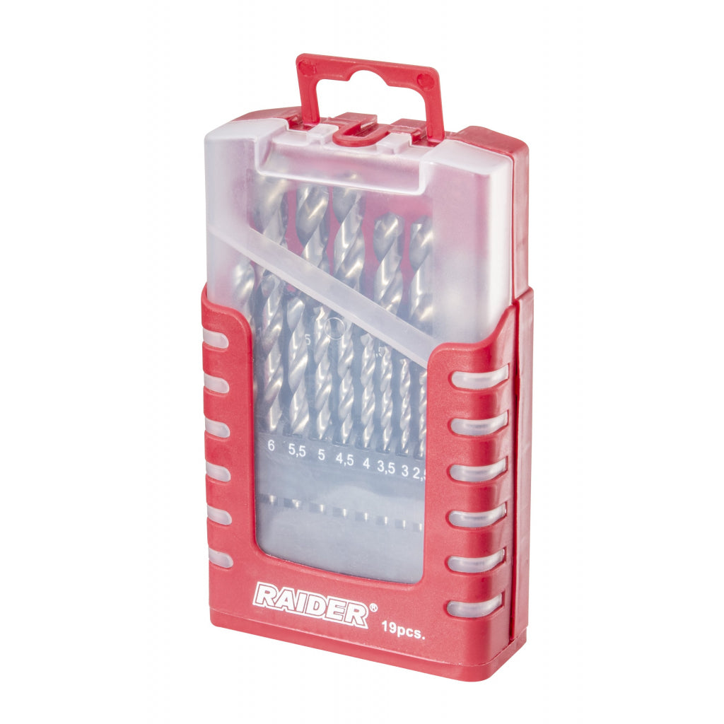 Raider Accessories Set 19 burghie metal ø1.0-10mm HSS RD