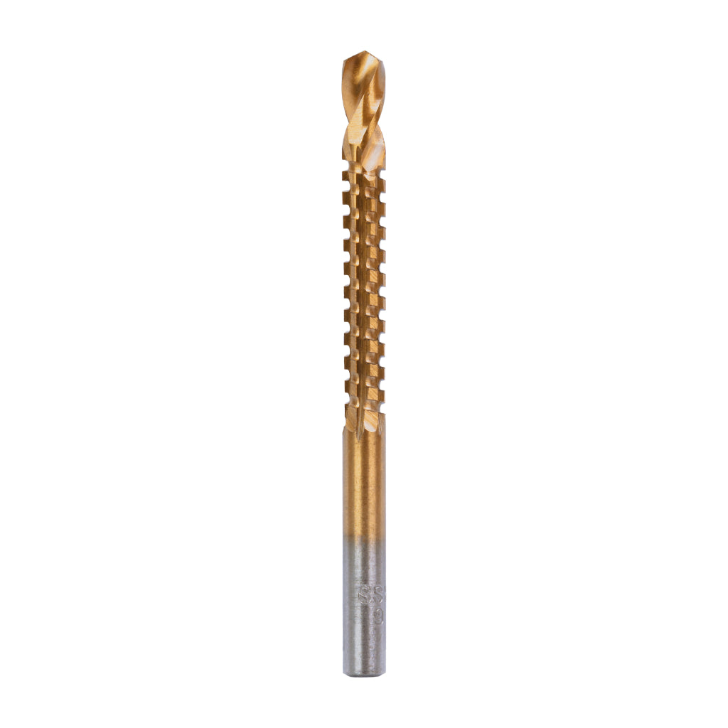 Raider Accessories Burghiu metal HSS+TIN 6.0mm cu freza decupat