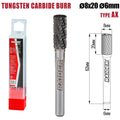 Raider Accessories Freza debavurare Tungsten Carbon tip AX ø08x20 ø6mm RDP