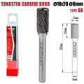 Raider Accessories Freza debavurare Tungsten Carbon tip BX ø10x20 ø6mm RDP