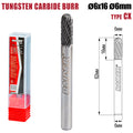Raider Accessories Freza debavurare Tungsten Carbon tip CX ø06x16 ø6mm RDP