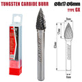 Raider Accessories Freza debavurare Tungsten Carbon tip GX ø08x17 ø6mm RDP