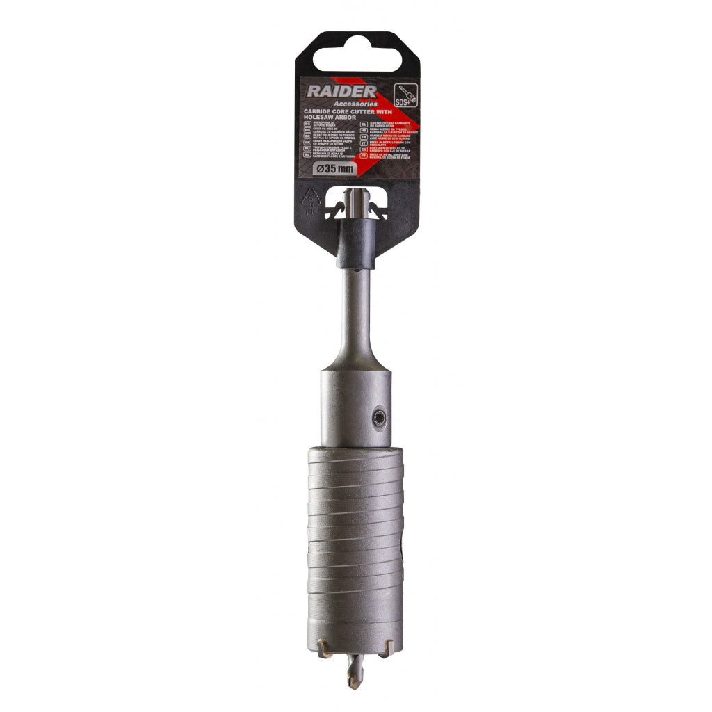 Raider Accessories Carota gaurire beton cu tija si burghiu 35mm SDS