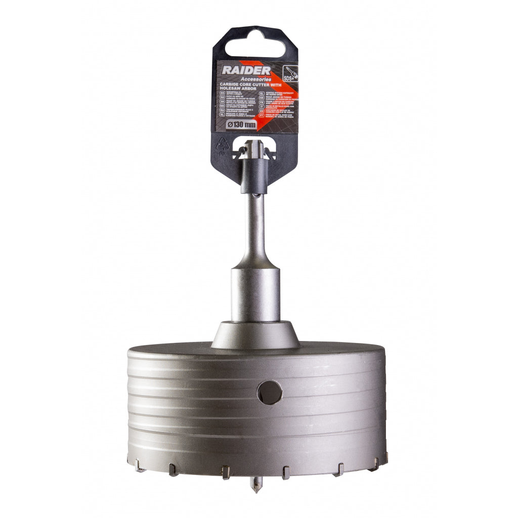 Raider Accessories Carota gaurire beton cu tija si burghiu 130mm SDS